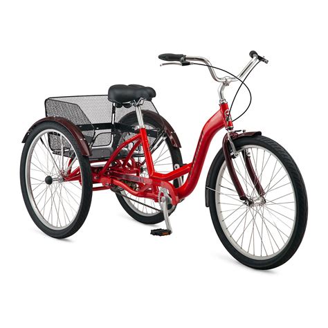 Schwinn Meridian Adult Trike Three Wheel Cruiser Bike Multiple Speeds ...