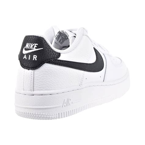 Buy Nike Air Force 1 (GS) Big Kids' Shoes White-Black ct3839-100 Online ...