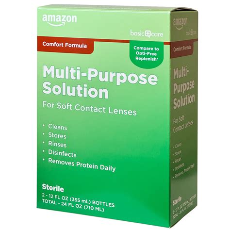 Snapklik.com : Basic Care Multi-Purpose Contacts Solution - Comfort ...