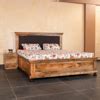 Buy Planetarium King Size Double Bed Online in India | The Home Dekor