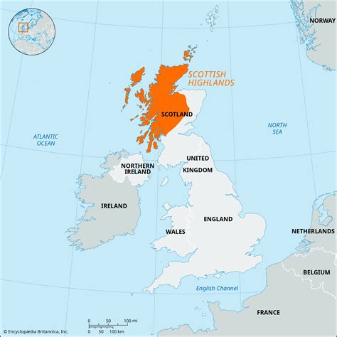 Where Is The North West Highlands On A Map at Abigail Mathy blog