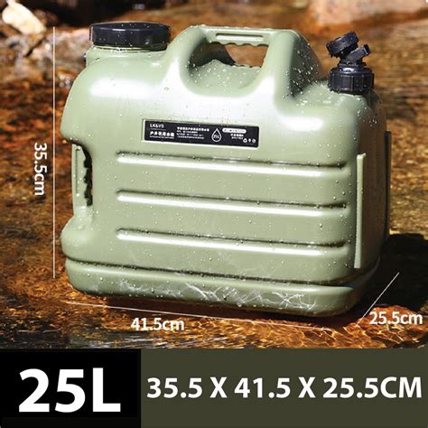 Camping Water Tank water Container Outdoor Portable Water bucket 12L ...