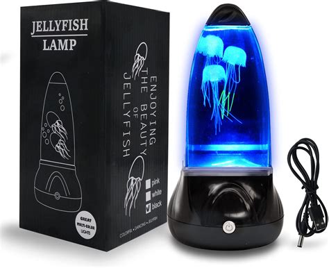 U-PTYTM Jellyfish Lamp, Jellyfish Lamp for Adults, LED Jellyfish Lamp ...