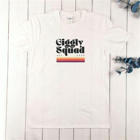 Giggly Squad Vintage Tee | Giggly Squad Merch, Hannah and Paige, Giggly ...