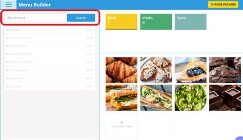 Image result for Builders Software Menu Form