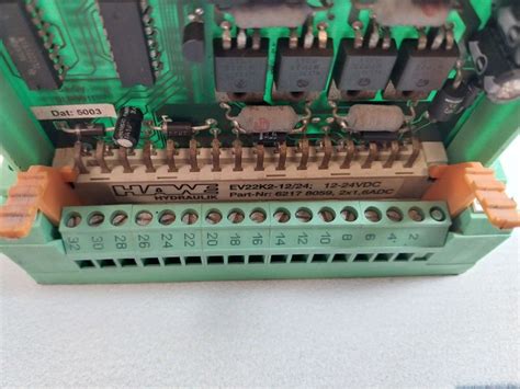 Hawe Hydraulik Ev22K2-12/24 Amplifier Card 6217 8059 – Aeliya Marine Tech