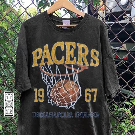 Indiana 1967 Basketball Vintage Shirt, Pacers 90s Graphic Tee ...