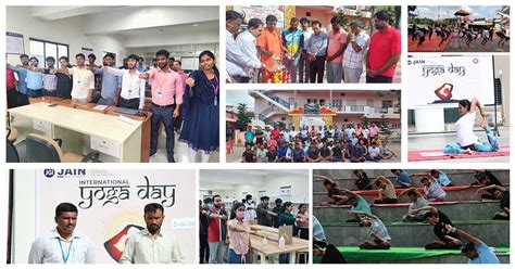 International Yoga Day at FET, JAIN (Deemed-to-be University)