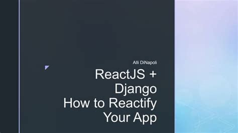 Image result for React Django Tutorial