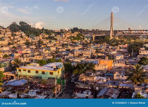 Puente Francisco Del Rosario Sanchez Bridge and Surroundings in Santo ...