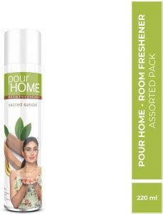 POUR HOME Sacred Sandal Room Freshener Spray Room Freshener Sacred ...