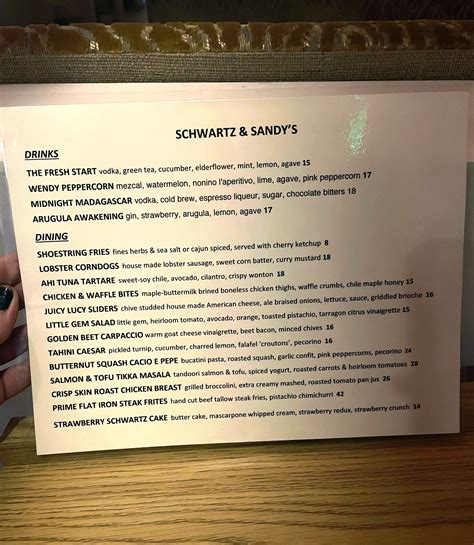 Vanderpump Rules' Tom Sandoval and Tom Schwartz slash menu at Schwartz ...