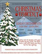 Image result for Christmas Concert Invitation
