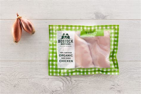 Bostock Brothers Organic Free Range Boneless Chicken Breasts 500g - The ...