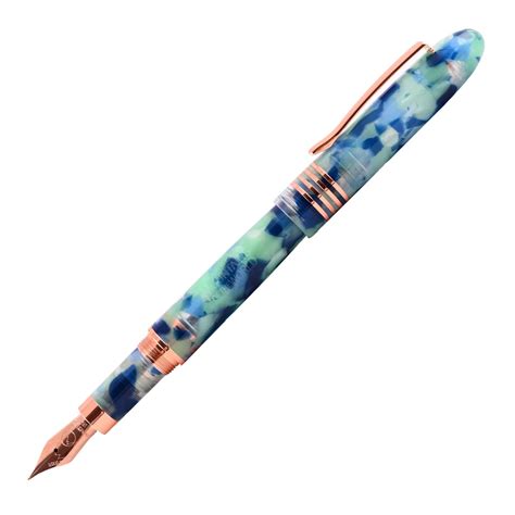 Monteverde Mountains of the World Fountain Pen - Blue RGT – Makoba