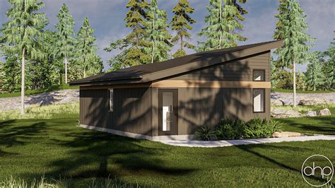 Modern Style ADU House Plan | Huckleberry