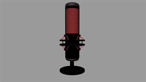 Microphone inspired by HyperX. - Download Free 3D model by Adim ...
