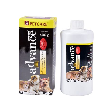 PETCARE Nutricoat Advance Concentrated Fatty Acids Supplement 400 Gram ...