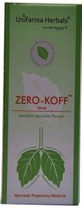 Unifarma Herbals Zero Koff Syrup Price in India - Buy Unifarma Herbals ...