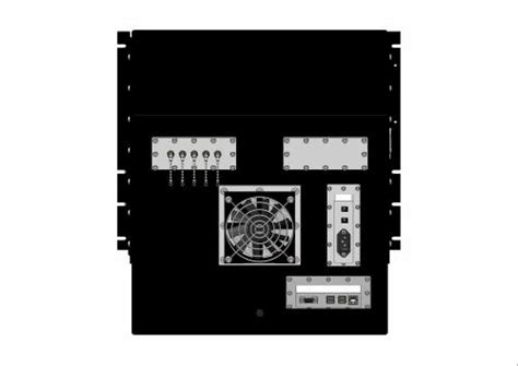 Rack Mount RF Shield Box - HDRF-1560-AO Rack Mount RF Shield Test Box ...