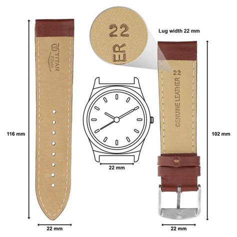 Buy Online 22 mm Tan Genuine Leather Straps for Men - nf3610177522s/p ...