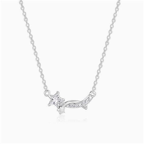 Silver Celestial Star Necklace – GIVA