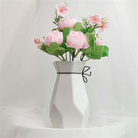 Origami Ceramic Flower Vase for Home Décor, Flowers Not Included — ART ...
