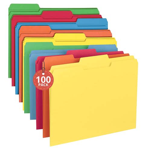 Colored Paper Folders Microsoft Fan
