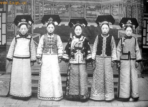 清朝妃子的真实照片合集[18张]_历史千年