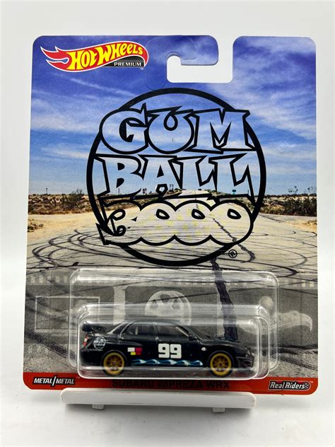 HOT WHEELS - PREMIUM - GUM BALL 3000 -SUBARU IMPREZA WRX - 9F – Its Fun