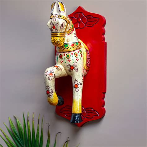 White Painted Wall Horse – Revive Home
