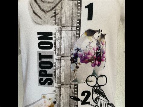 Marc Cain Sports Shirt N4, tolles Design, edel, animal, top, stylisch, Tiger, | eBay.de