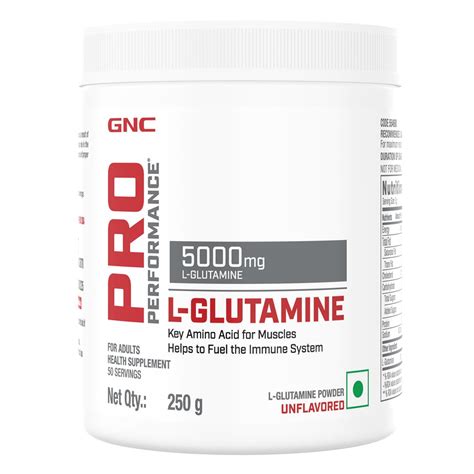 PRO PERFORMANCE L-Glutamine | 5000mg Per Serving | Supports Muscle ...
