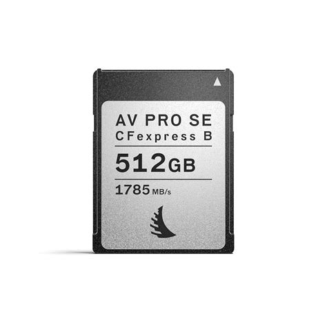 Angelbird 512GB AV PRO CFexpress 2.0 Type B SE Memory Card (1785 MB/s ...