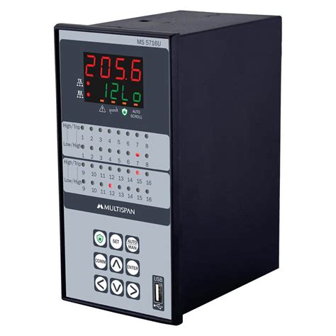 MS-5716U | Process Indicator | Process Scanner & Data Logger