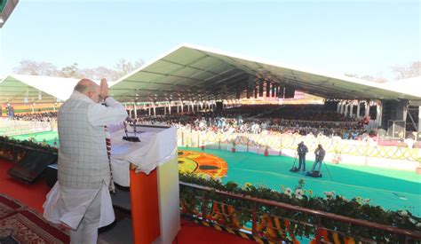 Hon'ble Union Home Minister & Minister of Cooperation Shri Amit Shah ...