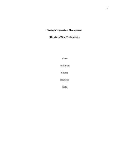 Strategic Operations Management 的图像结果
