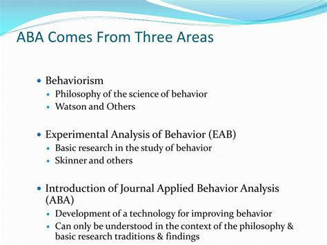 Image result for Applied Behavior Analysis Overview