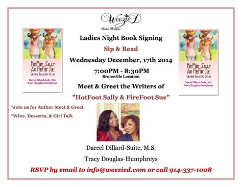 Ladies Night Book Signing-Sip and Read | Bronxville, NY Patch