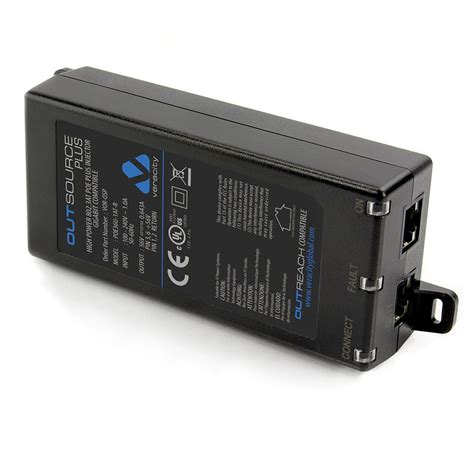 Veracity OUTSOURCE Plus Midspan 25/30W POE Plus 802.3at Injector - 1 ...