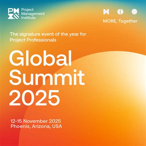 PMI Global Summit 2025 | Downtown Phoenix