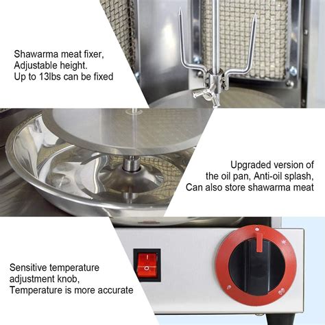 Li Bai Shawarma Machine Doner Kebab Grill 110v Gyro India | Ubuy