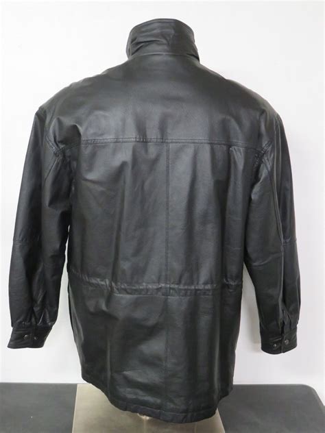 Mens Members Only Leather Jacket Black Size Small S P… - Gem