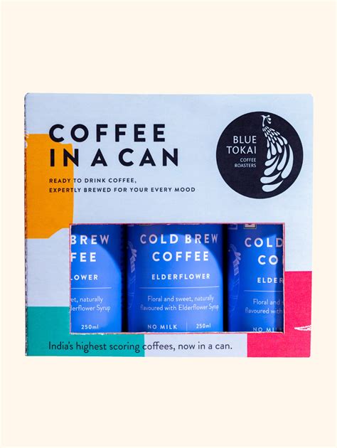 Elderflower Cold Brew Can | Floral & Subtly Sweet | 100% Arabica, Low ...