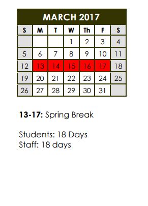Coppell High School - School District Instructional Calendar - Coppell ...