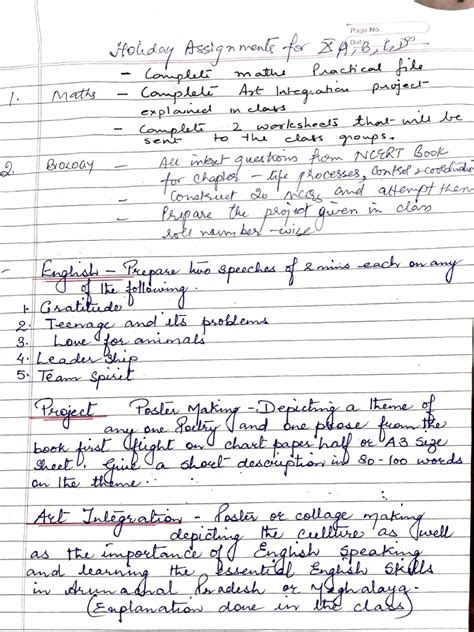 Image result for 5 Week Assignment Class 10