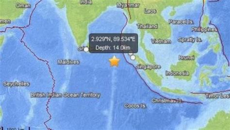 3.9 Metres High Tsunami Waves May Hit Andaman and Nicobar Islands ...
