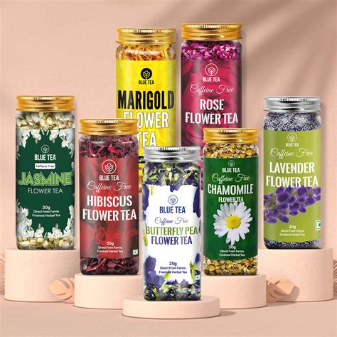 Flower Tea - Pack Of 7 – Blue Tea
