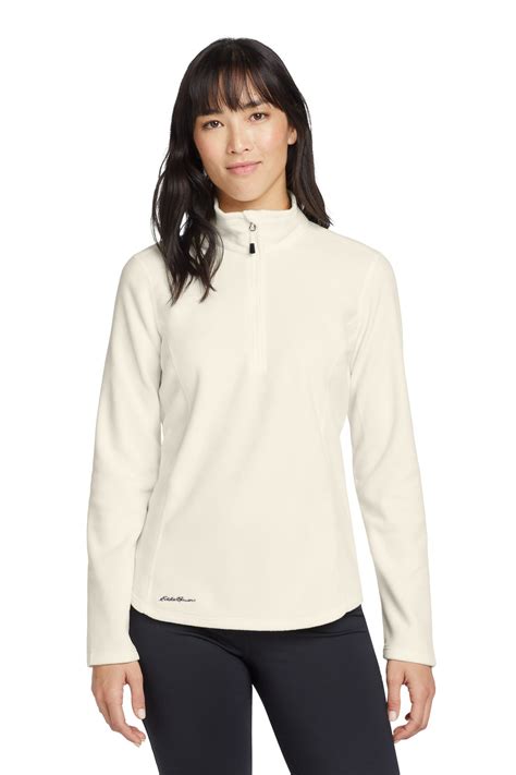 Eddie Bauer Women's 1/2-Zip Microfleece Jacket - Henry Ford Health ...