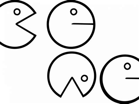 Pac Man Fruit Coloring Pages